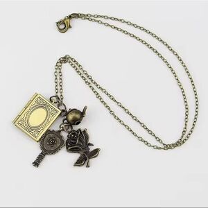 Beauty and the Beast Antique Necklace